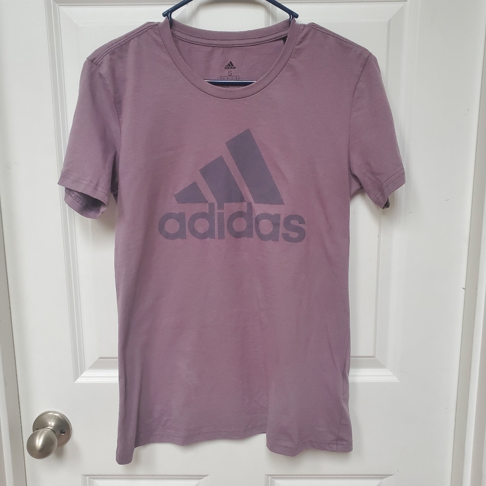 Purple Adidas T-shirt